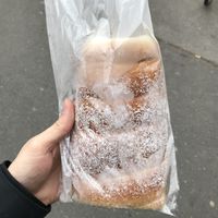 Coconut chimney cakes  at Fitzkey Chimney Cake - Oktogon   in Budapest
