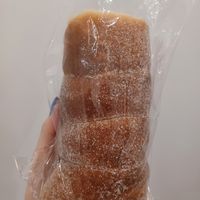 With vanilla sugar at Fitzkey Chimney Cake - Oktogon   in Budapest