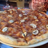 Rustic classic with mushitarians  at Repas7 in Berwick-upon-tweed