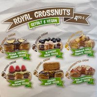 Filled special donuts  at Royal Donuts in Koblenz