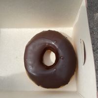 Classic dark chocolate  at Royal Donuts in Koblenz
