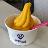 Mango & passionfruit   at Ice Cream Juice Station in Abu Dhabi