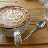 Oat mocha   at Fara in Glastonbury