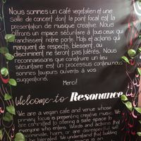 Café Résonance at Resonance Cafe in Montreal