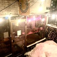 Outside at Resonance Cafe in Montreal