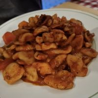 Stessa pasta fatta a mano condita diversamente at Flo Salento  in Cologne