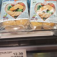 Tofu sausages at Parkmart in Sofia