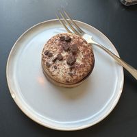 Tiramisu tart  at Rose and Vanilla  in Amsterdam