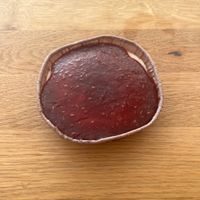 Raspberries and strawberries cheesecake   at Rose and Vanilla  in Amsterdam