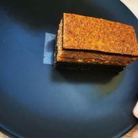 Vegan flódni at Dolce Vita Cukrászda in Szentendre