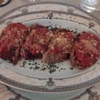 Polpette at Le Bistrot in Rome