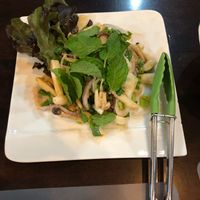 Mushroom salad at SALADee in Bangkok