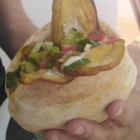 vegan Sabich  at Algarvegan Hummus Bar in Vila Do Bispo