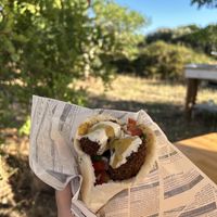   at Algarvegan Hummus Bar in Vila Do Bispo