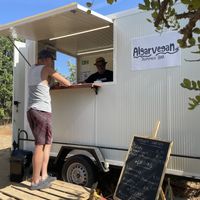   at Algarvegan Hummus Bar in Vila Do Bispo