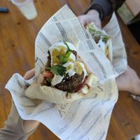 The best falafel at Algarvegan Hummus Bar in Vila Do Bispo