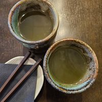 Green tea at Yaki-The-Emom in Dusseldorf