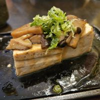 Tofu steak at Yaki-The-Emom in Dusseldorf