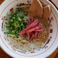 Hakata ramen at Bugoro All Vegan in Fukuoka
