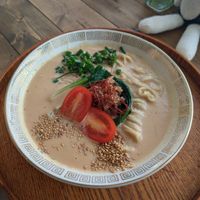 Tan tan ramen at Bugoro All Vegan in Fukuoka