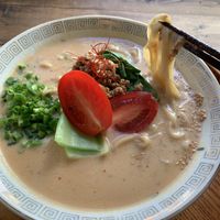 Tantan ramen at Bugoro All Vegan in Fukuoka