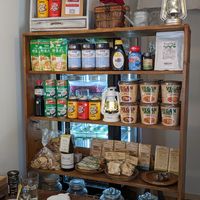 Shop offerings incl. the famous Vegan Ramen 🍜 which you'll find nowhere else im Fukuoka at Bugoro All Vegan in Fukuoka