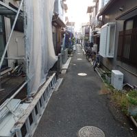 The way in the alley at Bugoro All Vegan in Fukuoka