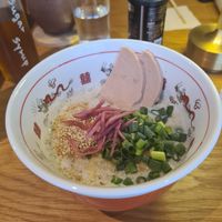 Hakata ramen at Bugoro All Vegan in Fukuoka