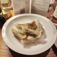 Vegan dumplings/gyoza at Bugoro All Vegan in Fukuoka