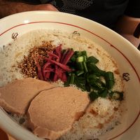 Ramen, so tasty!!! And huge!!! at Bugoro All Vegan in Fukuoka