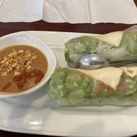 Summer Roll with Peanut Sauce   at TD Vietnam Palace in Stratford