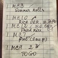 Sample of awesome vegan meal!  at TD Vietnam Palace in Stratford