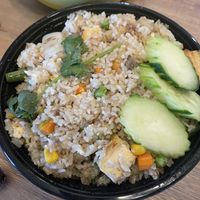 Veggie fried rice. Specified no egg  at TD Vietnam Palace in Stratford