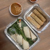  Spring rolls and summer rolls   at TD Vietnam Palace in Stratford
