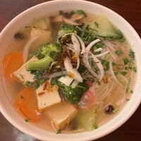Veggie pho  at TD Vietnam Palace in Stratford