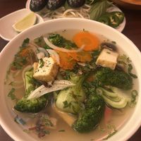 Veggie pho  at TD Vietnam Palace in Stratford