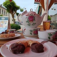 Mandel Hörnchen at Café Lohmann in Nordenham