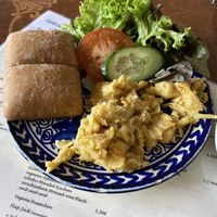 Vegan Scrambled eggs  at Hoffmanns Sonnenhaus in Moenchengladbach