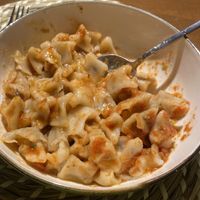 Vegan manti  at Mabolla Healthy in Mugla