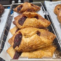 Jam pastry at Pret A Manager - Connolly Station in Dublin