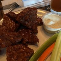 Vegan wings, with vegan ranch !  at Merchant Ale House in St Catharines