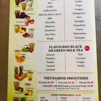 Menu. ?  at Thien An in Inala