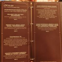 Vegetarian and vegan meals at Mokka Étterem in Szarvas