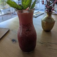 Red Smoothie at MoMo Café in Friedrichsdorf