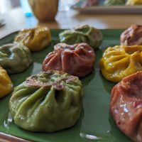 Momos at MoMo Café in Friedrichsdorf