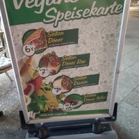 Vegan menu at Enjoy Kebap in Berlin