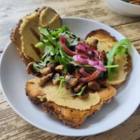 Over toasted bread but it was okay otherwise at Fine in Athlone