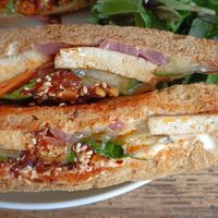 Tofu sandwich at Fine in Athlone