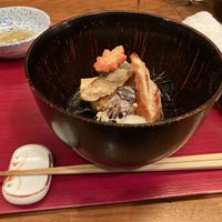 Veggie tempura   at Tosuiro in Kyoto