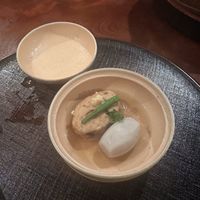 Steamed dish  at Tosuiro in Kyoto